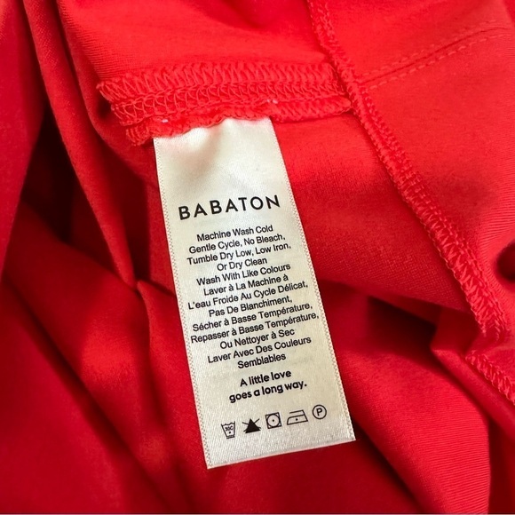 ARITZIA BABATON Miguel Dress Red Sheath 10 - Picture 6 of 6